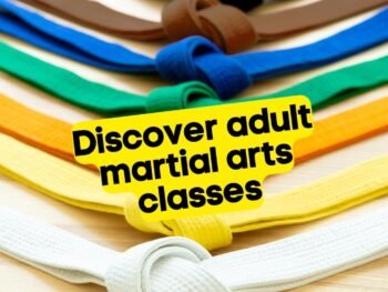 Discover adult martial arts classes