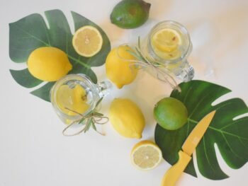 Photo Lemon water